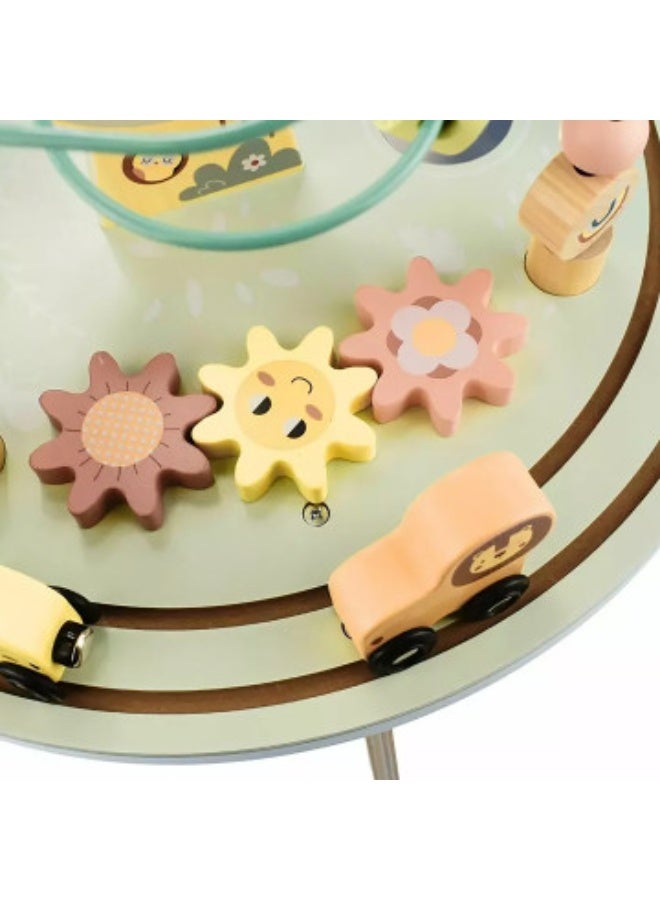 TOOKY TOY TookyToy Toddler Activity Table - Sage Green - Image 3